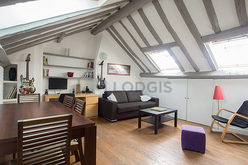 Appartement Paris 3° - Séjour