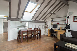 Wohnung Paris 3° - Wohnzimmer