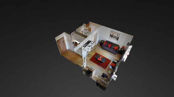 Apartamento París 14° - Plano interactivo