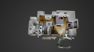 Apartamento Paris 16° - Plano interativo