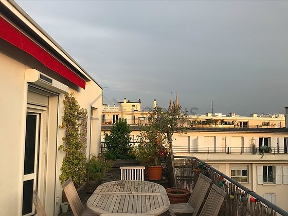 Terrasse exposée plein sud
