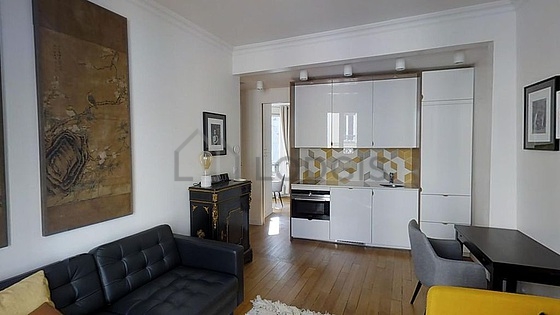 Living room with double-glazed windows