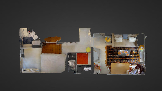 Appartamento Parigi 17° - Piantina interattiva