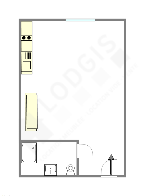 Квартира Париж 10° - Интерактивный план