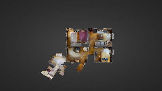 Квартира Париж 5° - Интерактивный план