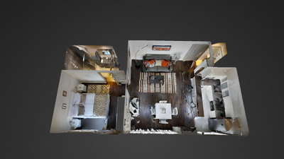 Apartment Paris 14° - Interactive plan