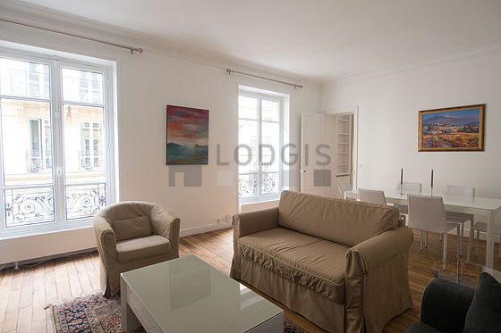 Very bright living room