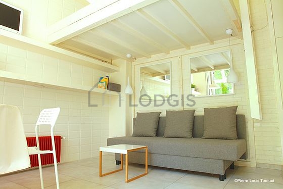 Very bright living room