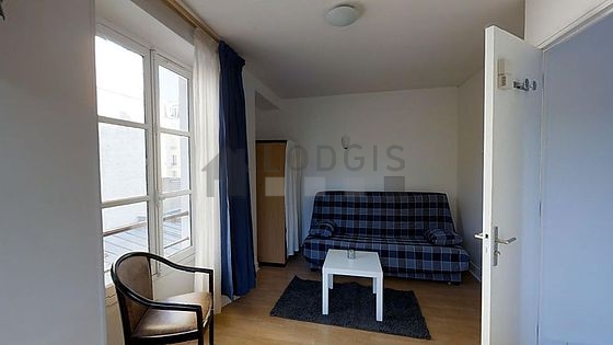 Living room with double-glazed windows