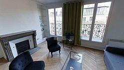 Appartement Paris 4° - Séjour