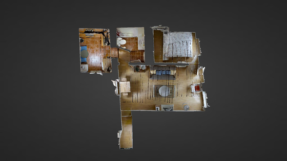 Apartment Paris 3° - Interactive plan