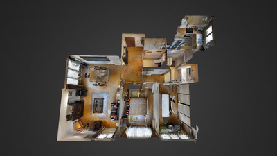 Apartamento Paris 18° - Plano interativo