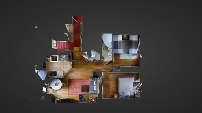 Квартира Париж 4° - Интерактивный план