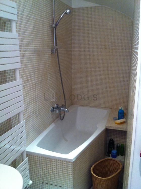 Bathroom equipped with cupboard