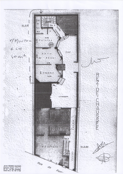Квартира Vincennes - Интерактивный план