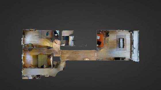 Appartamento Parigi 5° - Piantina interattiva