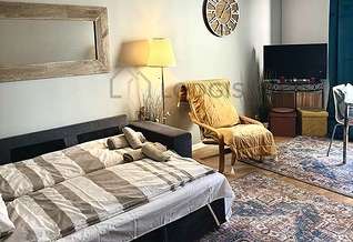 Buttes Chaumont Paris 19° 1 Schlafzimmer Wohnung