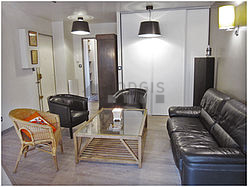 Wohnung Paris 20° - Wohnzimmer