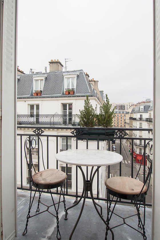Balcony facing due south