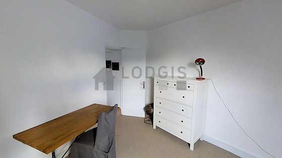 Bedroom facing the road