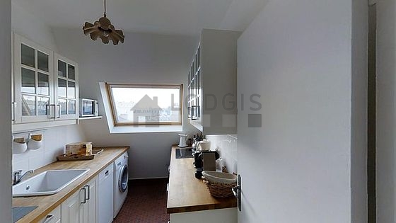 Great kitchen with tile floor
