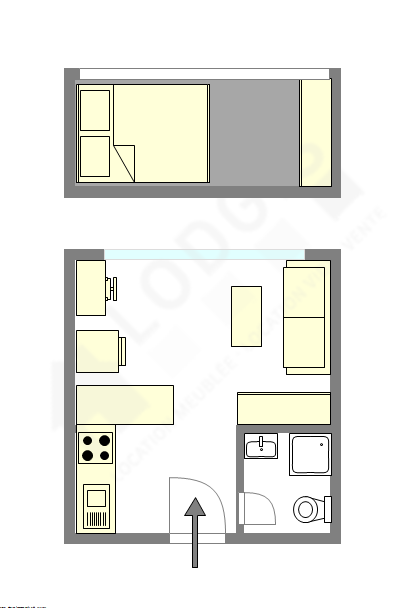 Apartamento Paris 2° - Plano interativo
