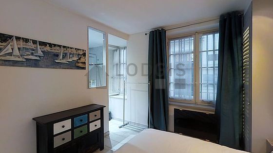 Bedroom facing the road