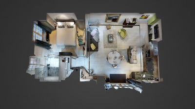 Apartamento Paris 4° - Plano interativo