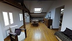 Wohnung Paris 4° - Wohnzimmer