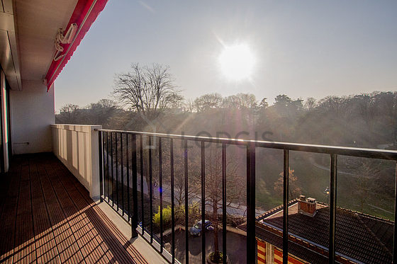 Balcony facing due south-west