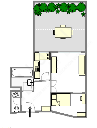 Appartamento Neuilly-Sur-Seine - Piantina interattiva