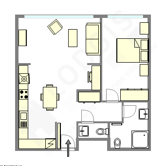 Apartment Neuilly-Sur-Seine - Interactive plan
