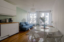 Wohnung Paris 10° - Wohnzimmer