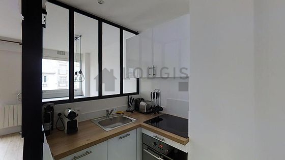 Great kitchen with tile floor
