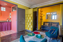 Apartment Paris 16° - Living room