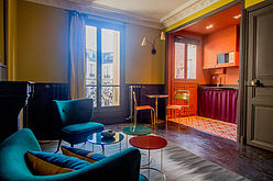 Apartment Paris 16° - Living room