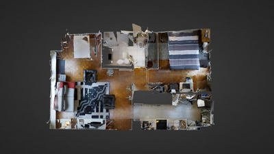 Квартира Париж 18° - Интерактивный план