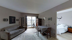 Apartment Paris 16° - Living room