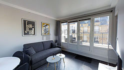 Wohnung Paris 14° - Wohnzimmer