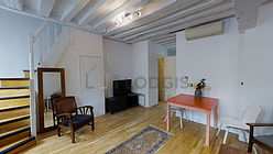 Apartment Paris 4° - Living room