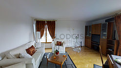 Wohnung Paris 19° - Wohnzimmer