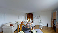 Wohnung Paris 19° - Wohnzimmer