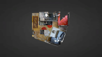 Квартира Париж 15° - Интерактивный план