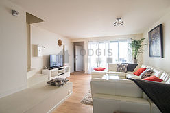 Wohnung Paris 20° - Wohnzimmer