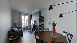 Wohnung Paris 10° - Wohnzimmer