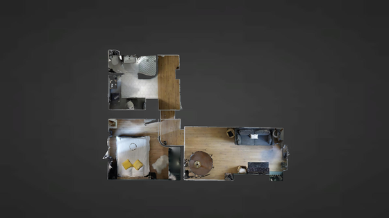 Apartment Paris 10° - Interactive plan