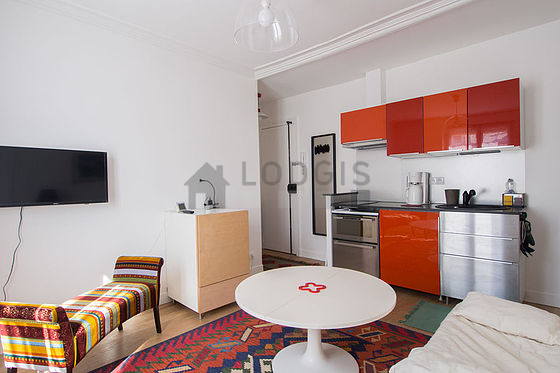 Very bright living room