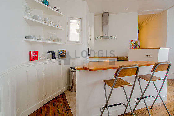 Great kitchen of 1m² with tilefloor