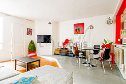 Wohnung Paris 10° - Wohnzimmer