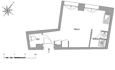 Apartment Paris 9° - Interactive plan